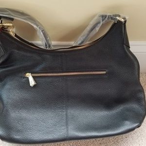 Karen Hobo Ora Delphine Handbag in Black